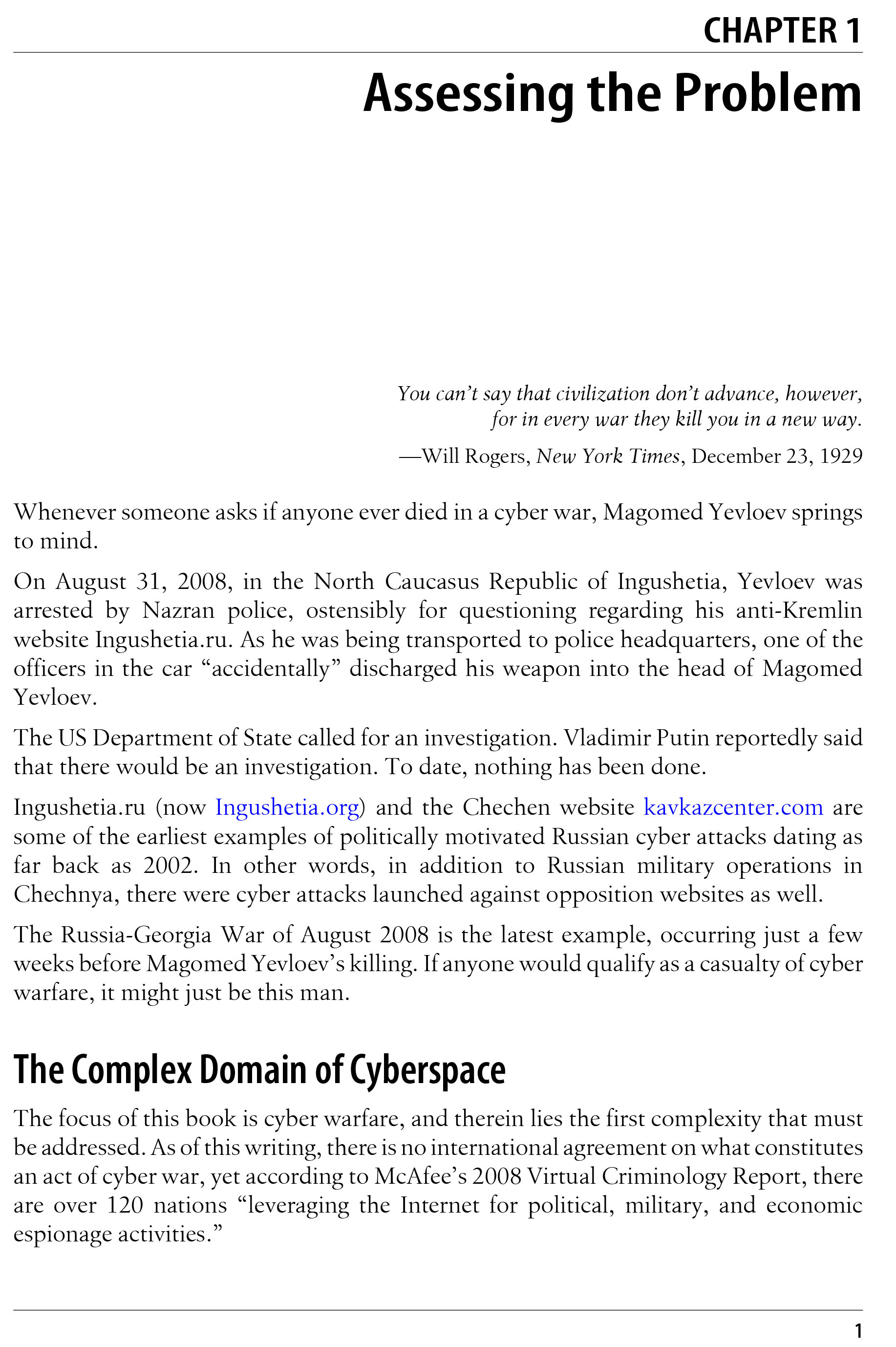 Inside cyber warfare mapping the cyber underworld (Jeffrey Carr)