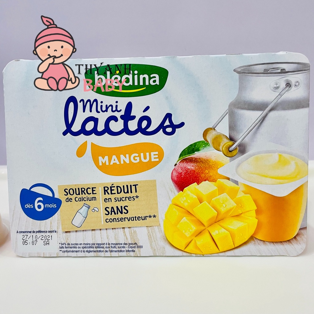 Sữa Chua Bledina Cho Bé 6m+ Pháp
