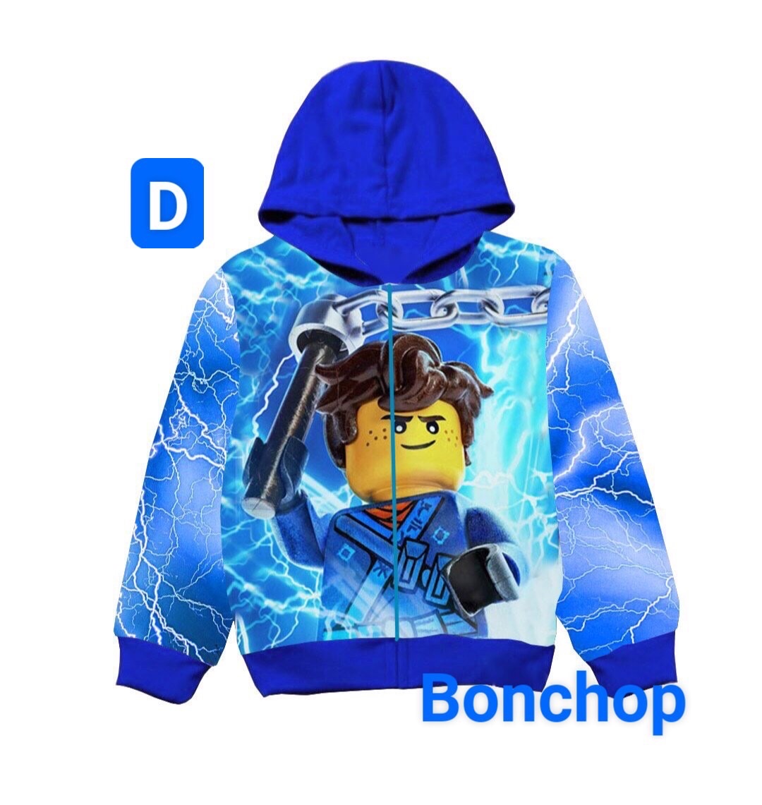 Áo khoác Lego-siêu nhân 3D