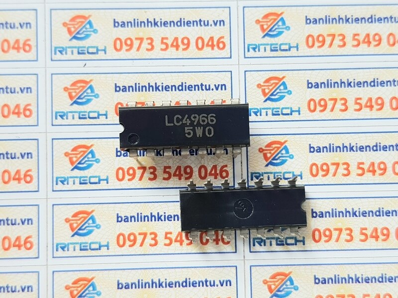 Combo 3 con] lc4966 quad bilateral switch ic dip-14