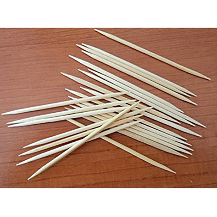 2 hộp tăm nhọn xỉa răng hương quế