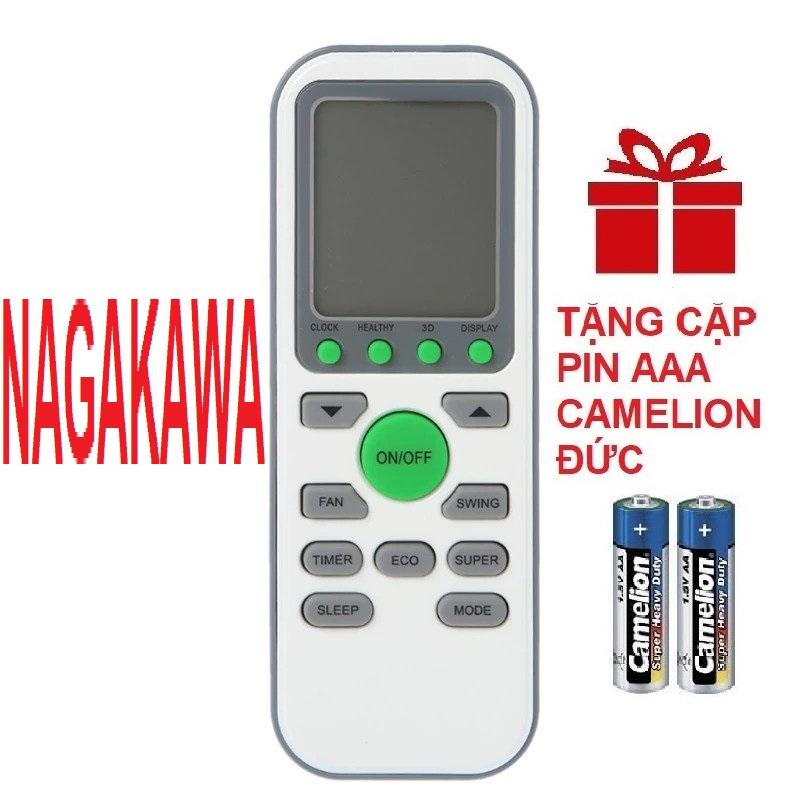 [HCM]Remote máy lạnh NAGAKAWA mẫu 3 - ĐIỀU KHIỂN ĐIỀU HÒA NAGAKAWA