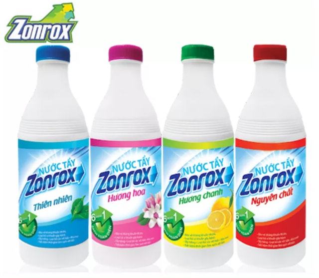 Nước Tẩy Zonrox 1000 Ml