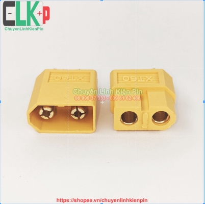 Jack XT60 60A (loại thường), Jack nối nguồn XT60 đực cái tự chọn ( CLKP _ 332 )
