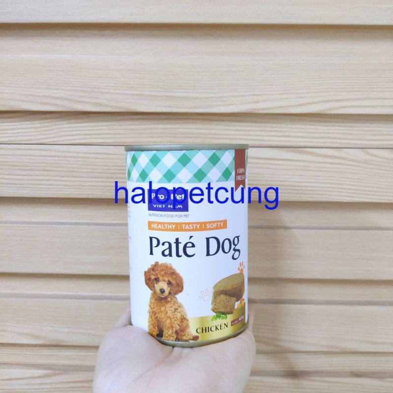 [Chính hãng] [Có sẵn] Pate Dog Dành Cho Chó Con, Chó Lớn Pro-Dog, Lon 400g