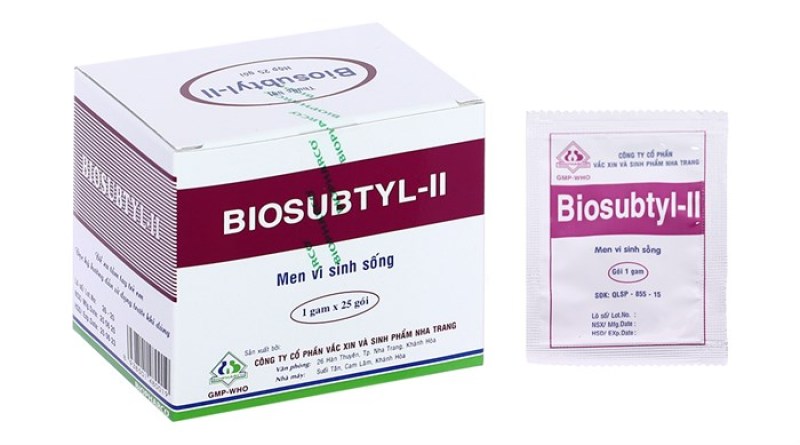[HCM]Men hỗ trợ tiêu hóa Biosubtyl-II ( tiêu chảy, viêm ruột cấp và mạn tính. Rối loạn tiêu hóa, đi ngoài phân sống.)