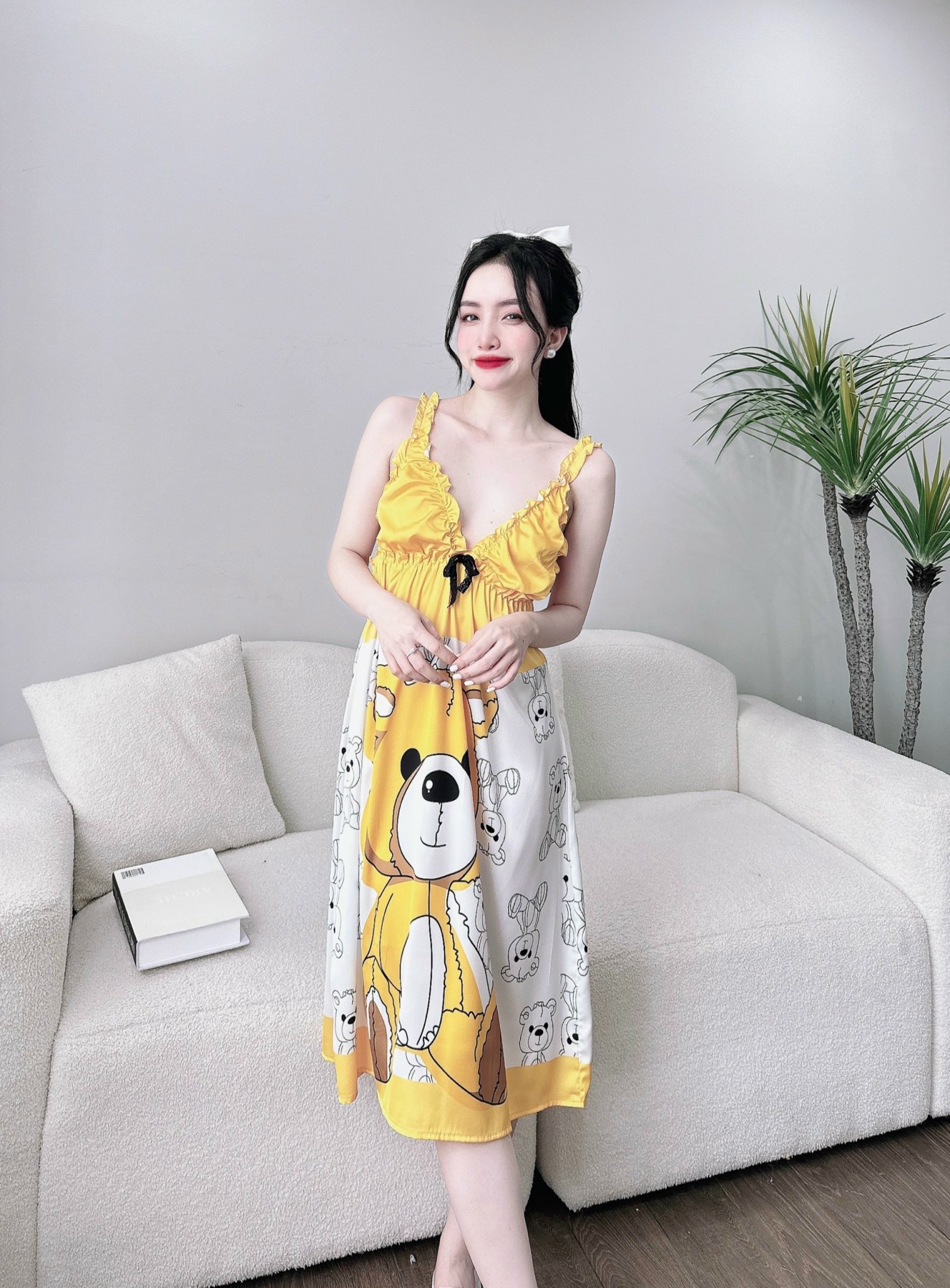 [HCM]VN1523 VÁY CÔNG CHÚA DÂY NƠ