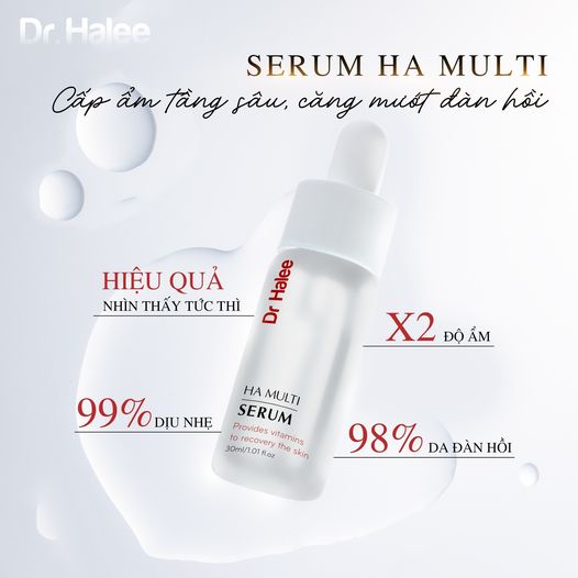 Serum HA Multi dưỡng da căng mọng