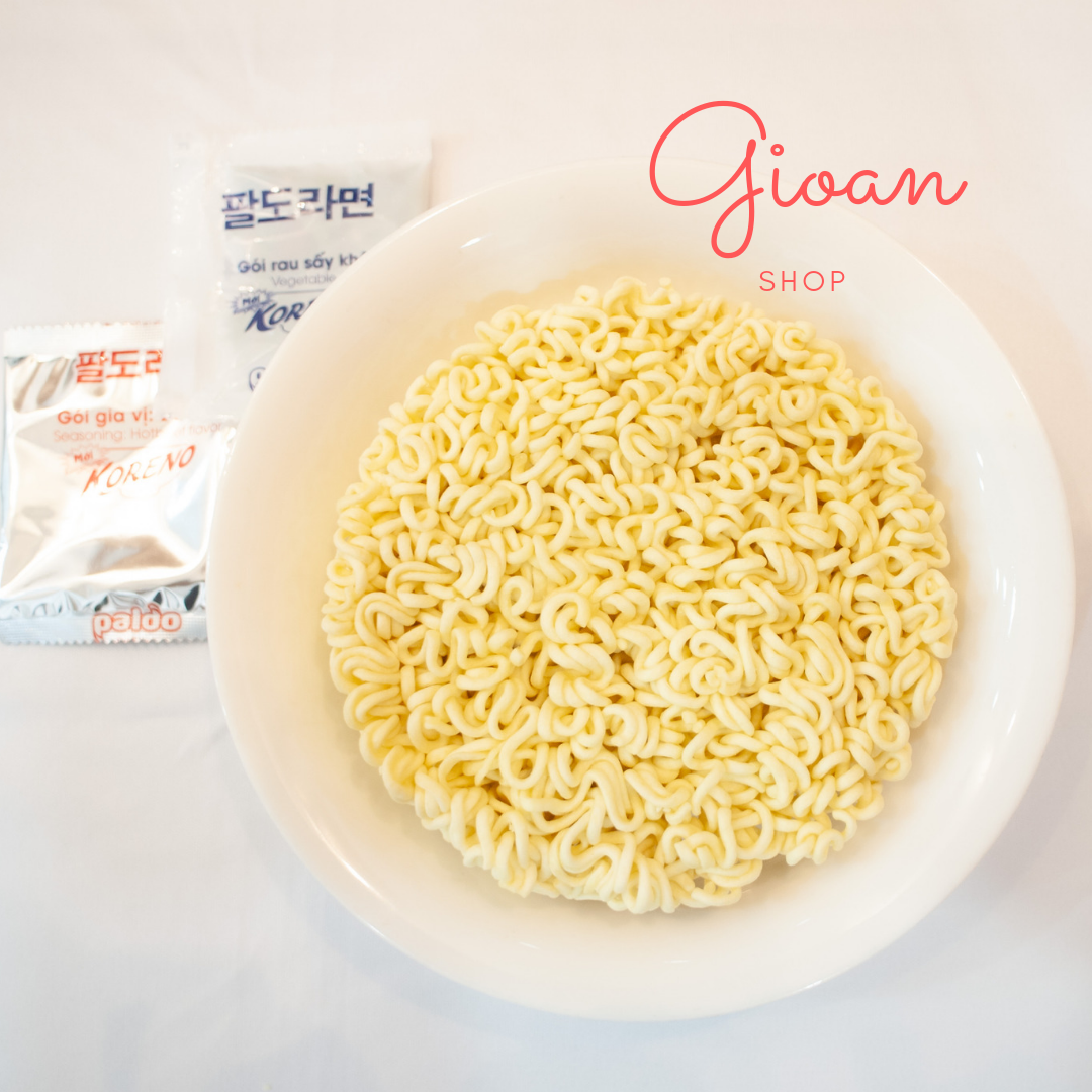 Mì Koreno Jumbo Vị Tôm ( 100gr x 10 gói ) mì không chiên