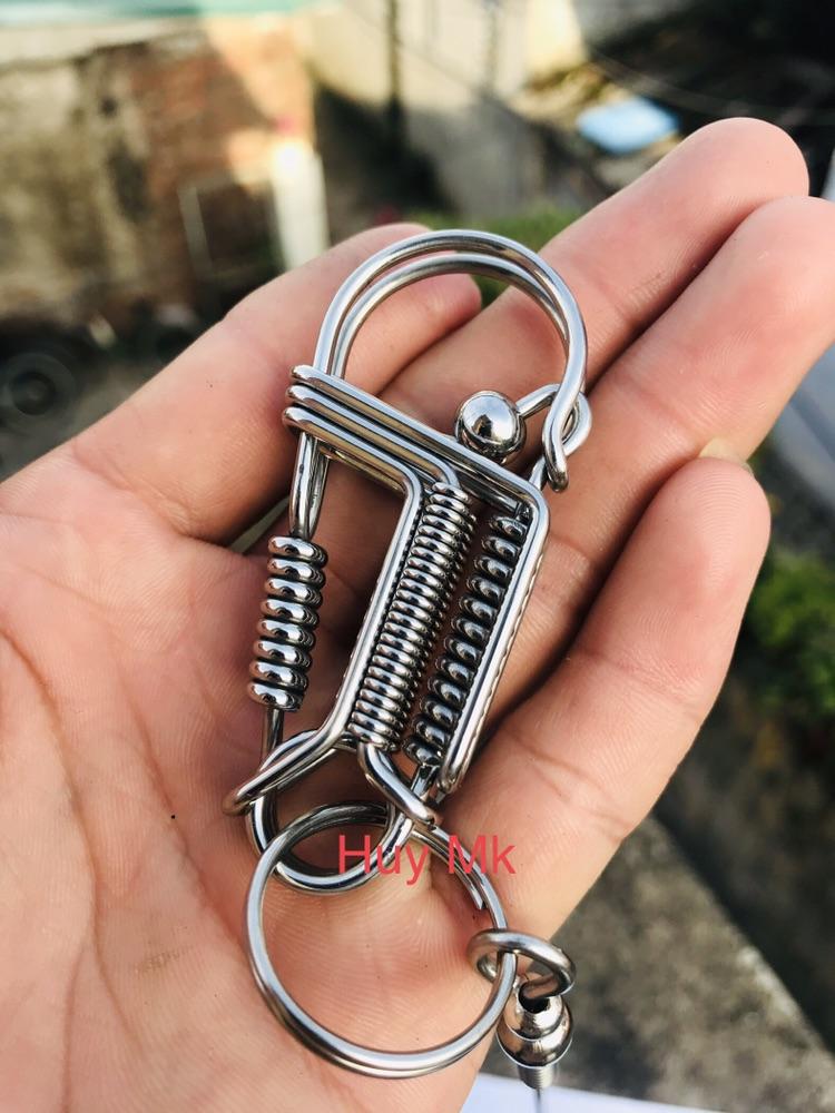 Móc khoá thủ công loxo inox
