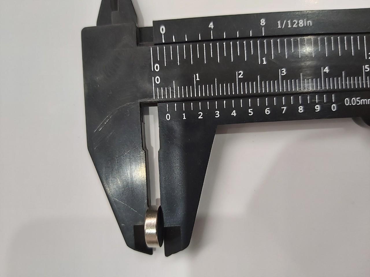 Nam châm viên tròn 10mm, dày 3mm
