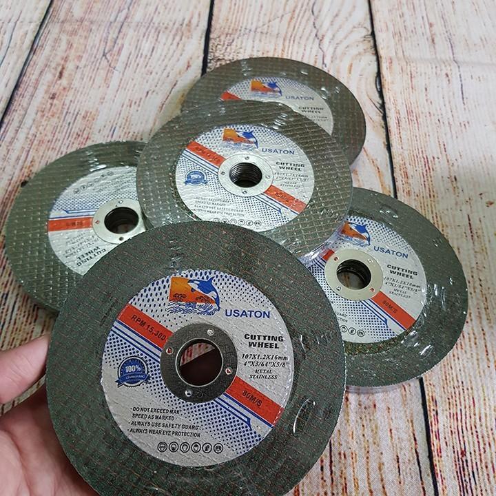 Đá cắt sắt nhãn hiệu con cá USATON, hộp 50 viên