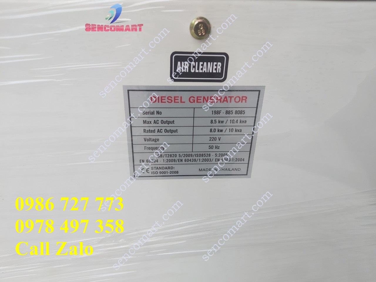 MUA MÁY PHÁT ĐIỆN HONDA 3 PHA CHẠY DẦU HONDA 10KVA TẠI QUẢNG NINH