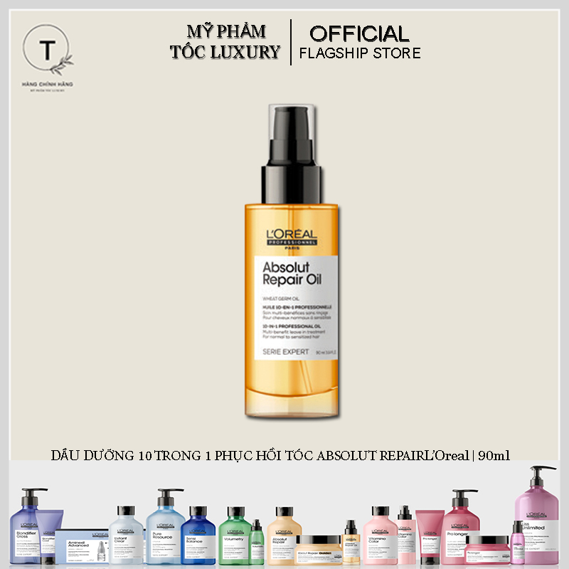 Tinh dầu dưỡng phục hồi tóc Loreal Absolut Repair 90ml