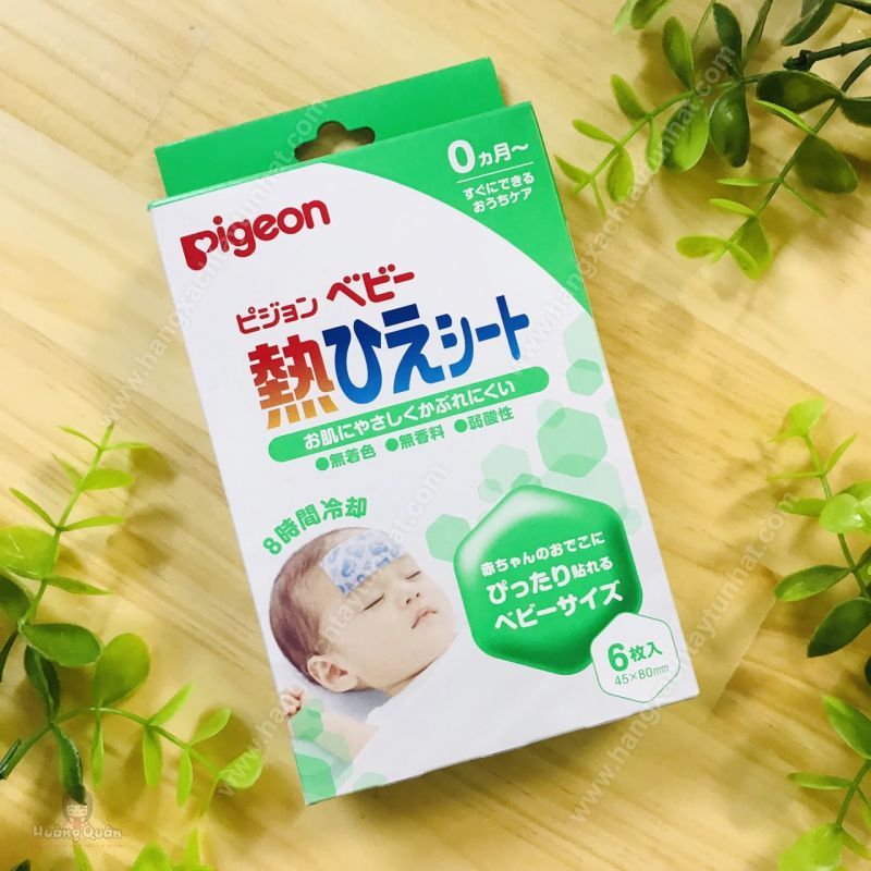 Miếng dán hạ sốt pigeon cho bé hiệu quả Nhật Bản
