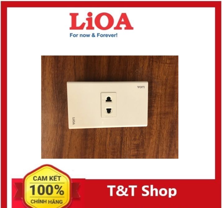 Mặt ổ cắm âm tường concept Lioa