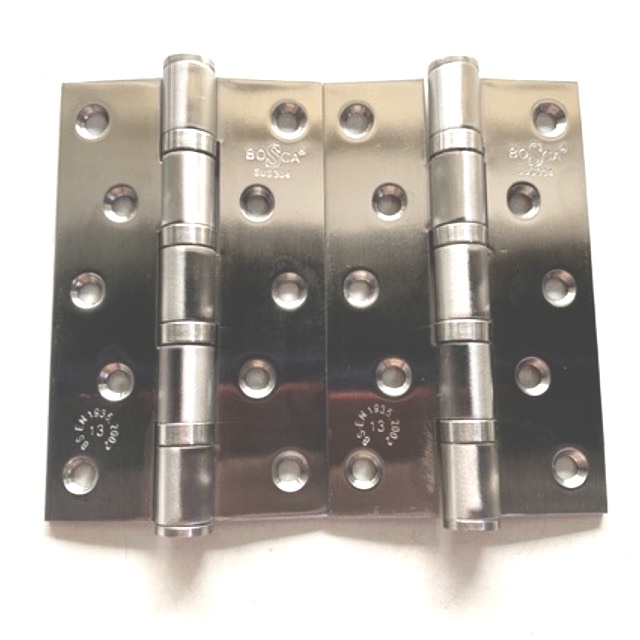 Cặp bản lề bosca inox 304 dài 125mm dày 3mm