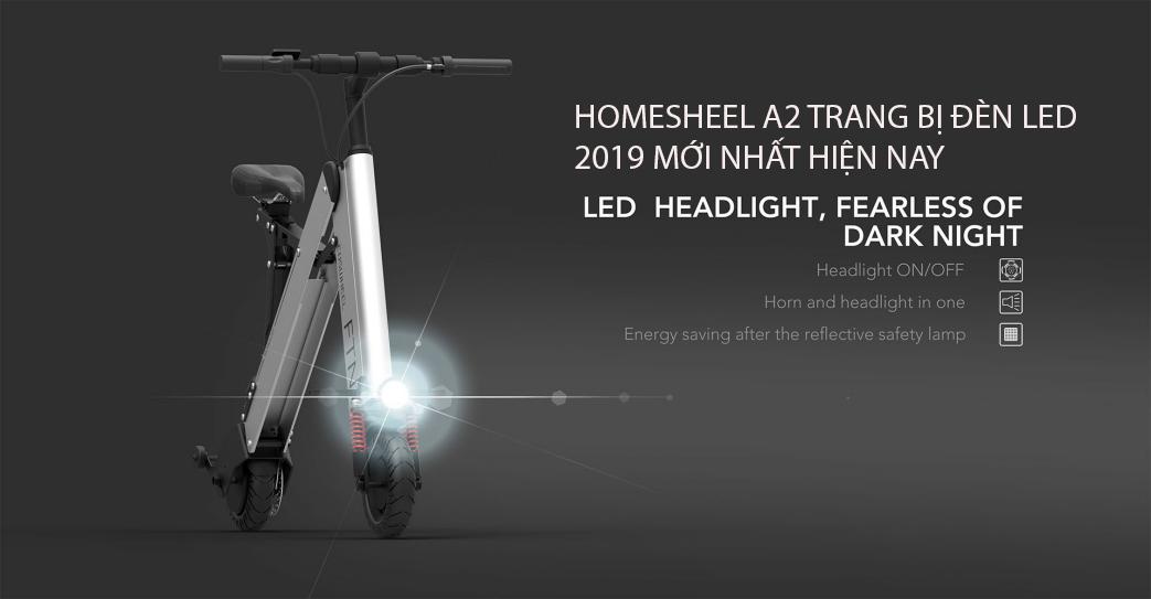 [HCM]Xe điện cân bằng Homesheel A2 mẫu mới