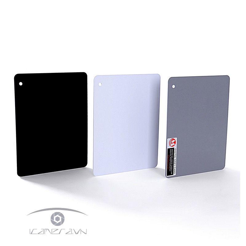THẺ CÂN BẰNG TRẮNG GRAY CARD SIZE LỚN