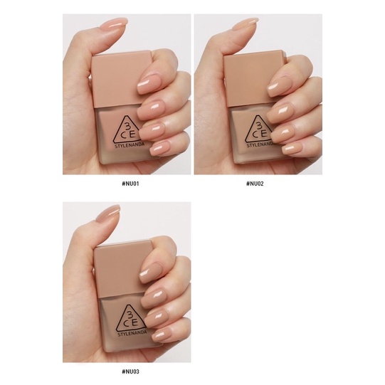 Không cần đến tiệm làm nail, bạn có thể tự tay tô sơn móng tay với sơn 3CE Nail Lacquer chính hãng. Đảm bảo độ bền lên đến một tuần và đặc biệt là không bong tróc. Thử ngay để trải nghiệm cảm giác tự tin khi diện bàn tay đẹp.