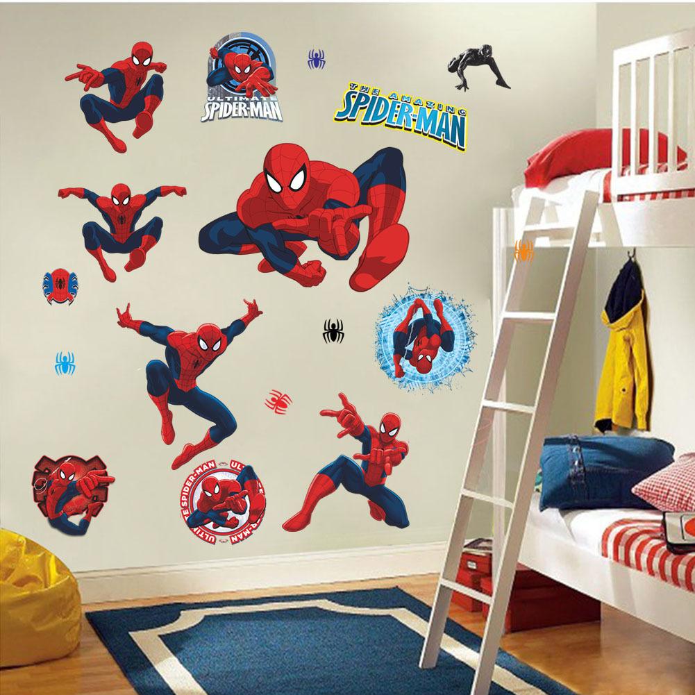 Decal dán tường người nhện
