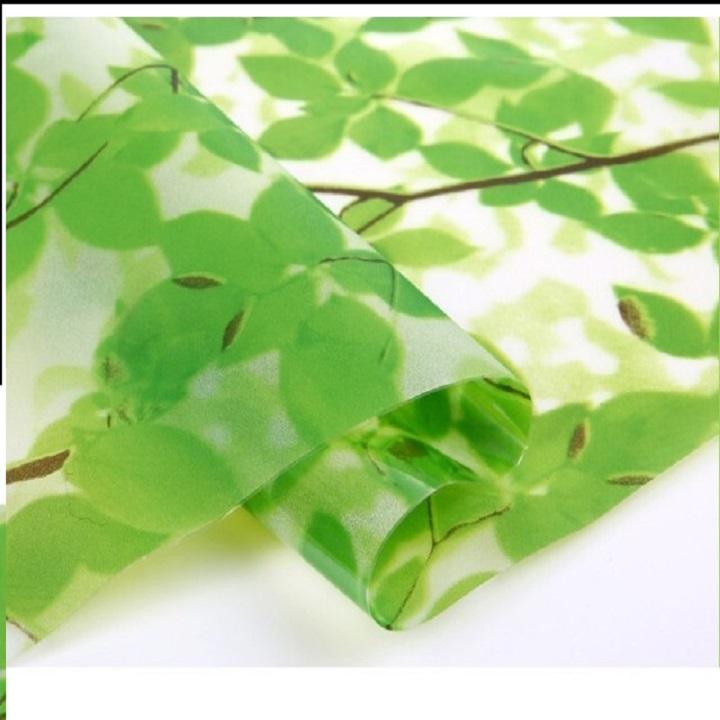 [HCM]Combo 5m decal giấy dán kính Cành Cây Xanh Lá ( khổ 0.6mx5m).