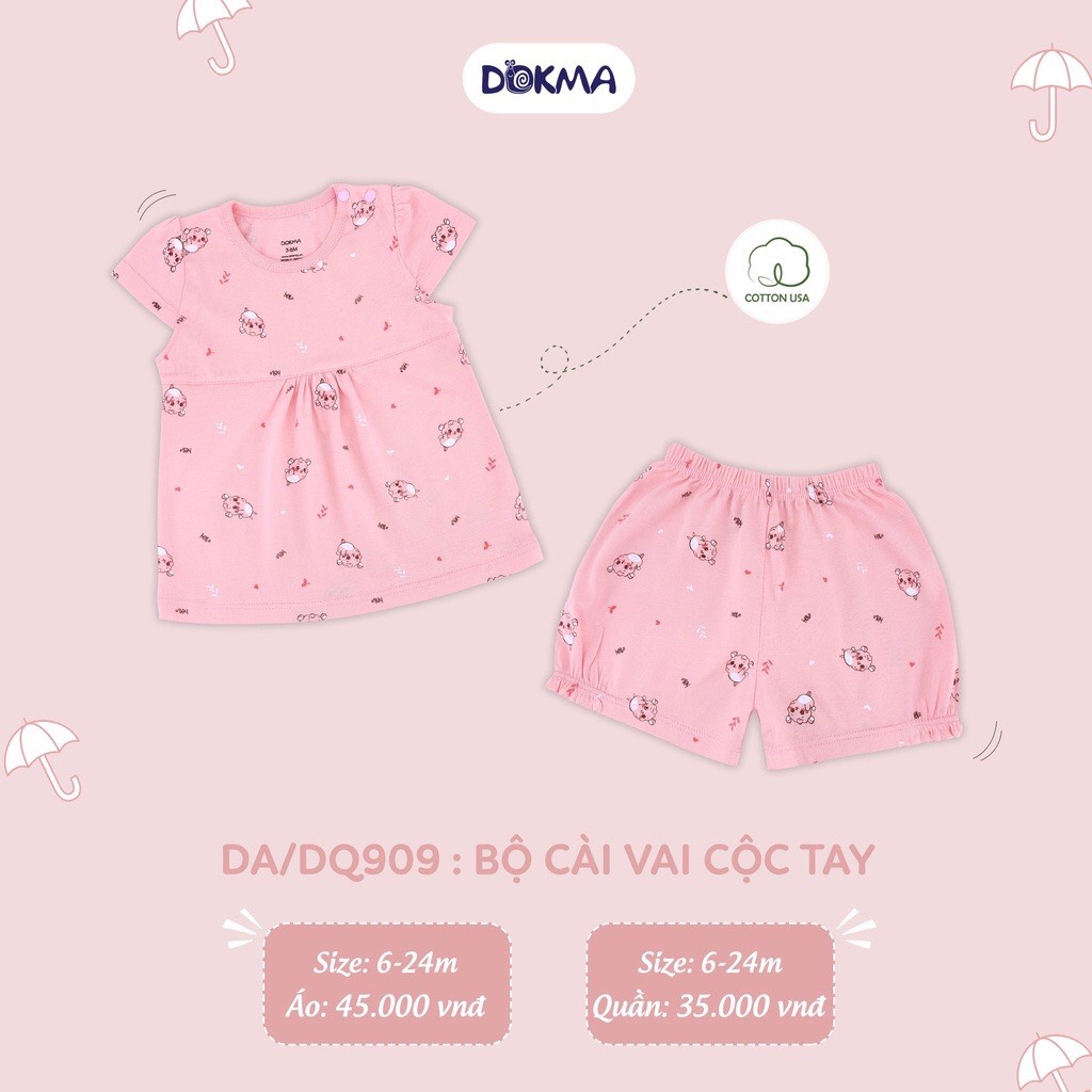 Bộ cộc cài vai cho bé (6-24M)