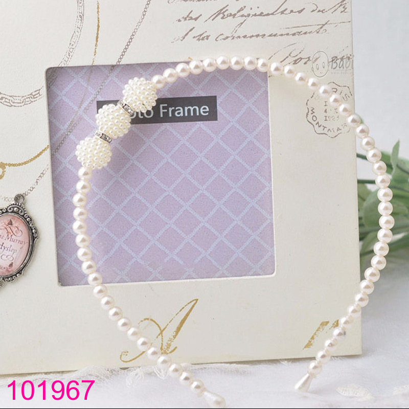 Bờm tóc công chúa đính hạt điệu đà