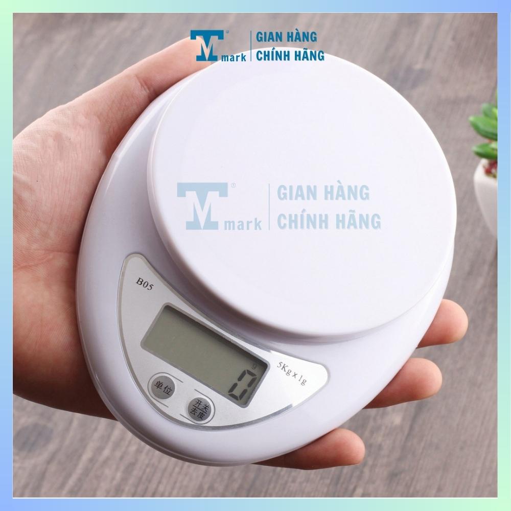 Cân điện tử mini WH-B05 5kg (Cân nhà bếp) Tmark