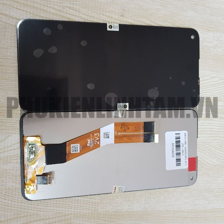 Màn hình samsung A11 liền khung đen