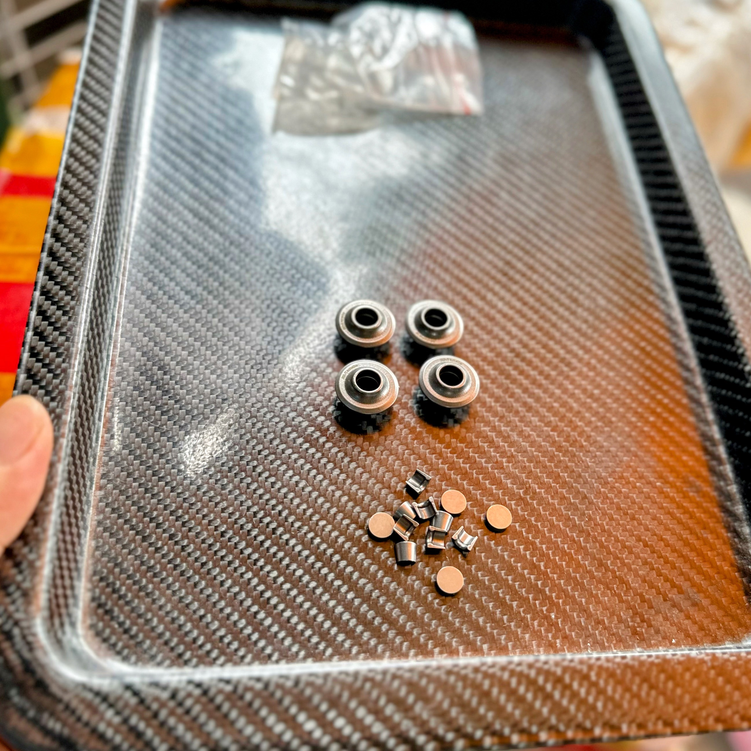 Bộ Chén Móng Xupap Exciter Sài Đồng Tiềng V2