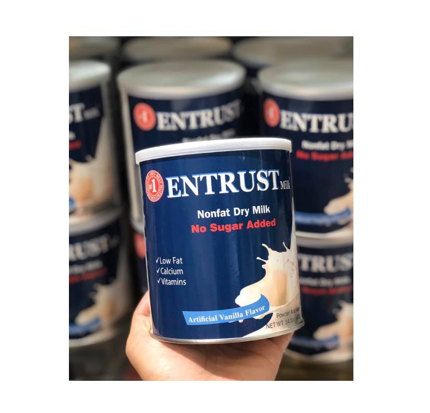 SỮA ENTRUST MỸ 400g DÀNH CHO NGƯỜI TIỂU ĐƯỜNG