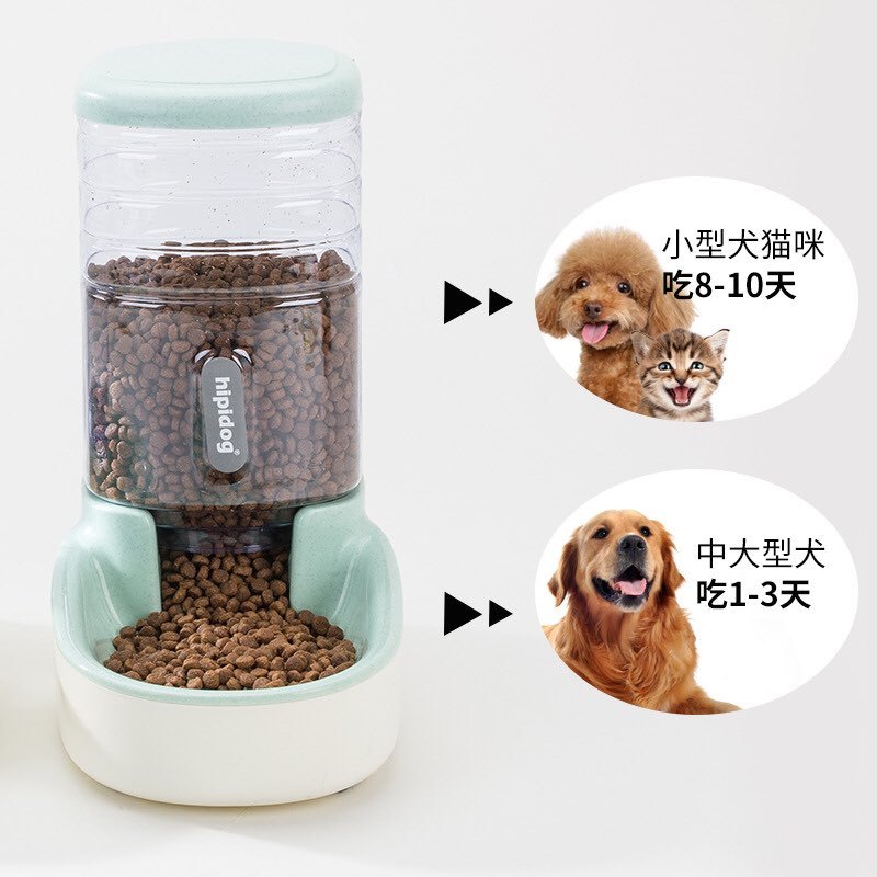 Bình nước và thức ăn tự động cho chó mèo