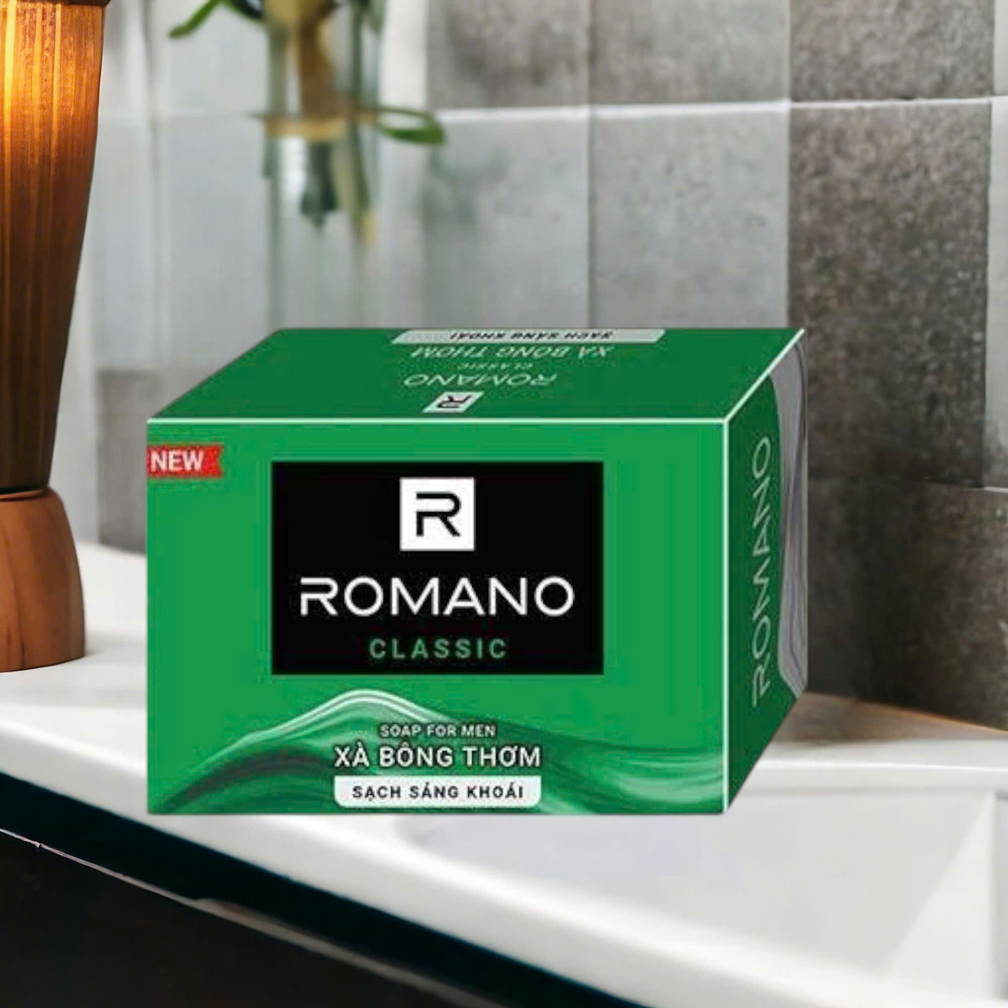 Xà Bông Cục Romano 90g/120g – Sạch Sâu, Thơm Lâu, Hương Nước Hoa Nam Tính, Đủ Loại