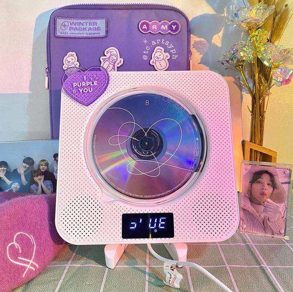 Máy đọc đĩa CD DVD có remote điều khiển,- DVD Player Version 2 Cửa Hàng Kpop