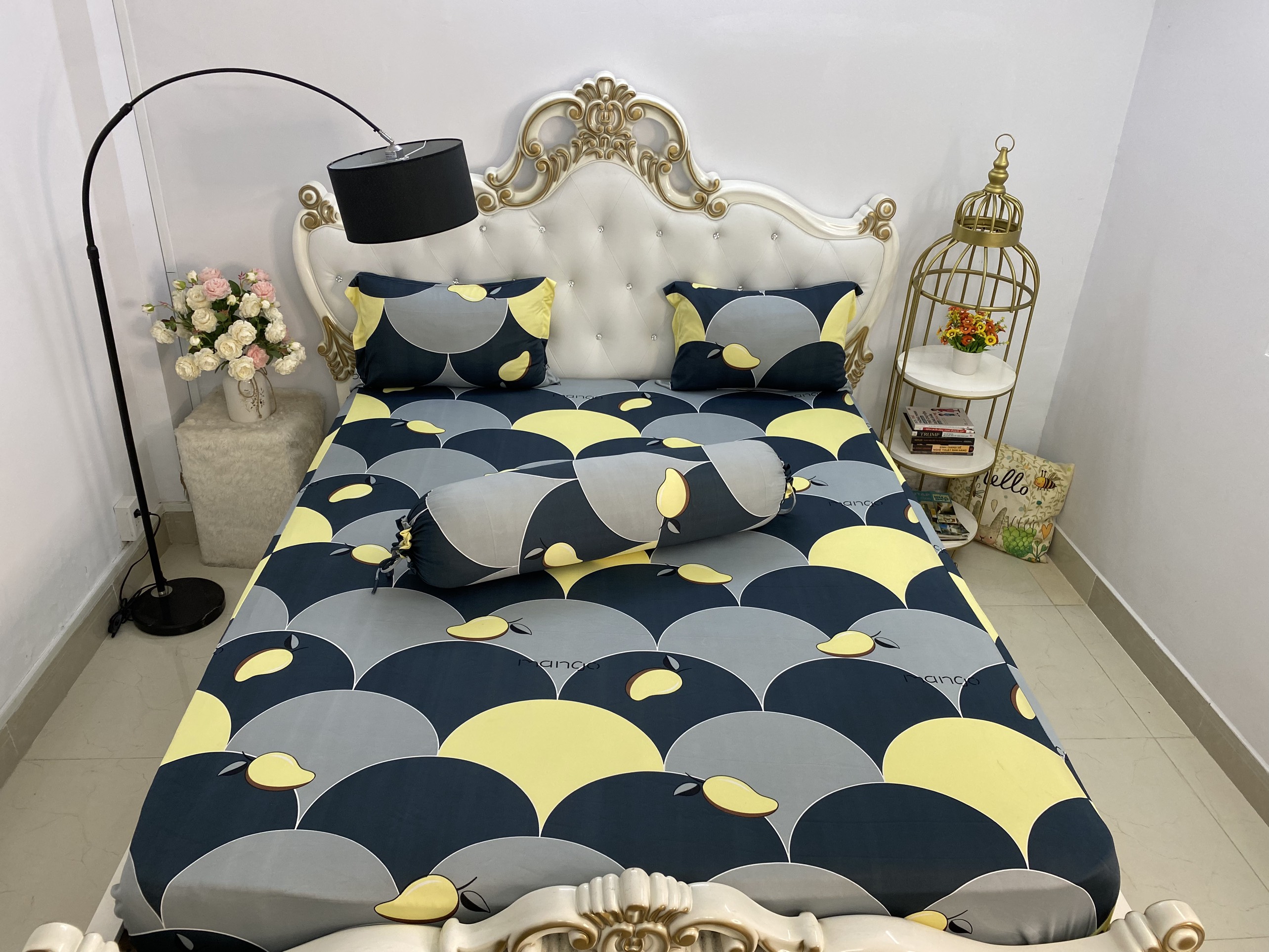 Bộ Drap Thun Hàn Quốc mát lạnh { 4 món } khách nhớ chọn size