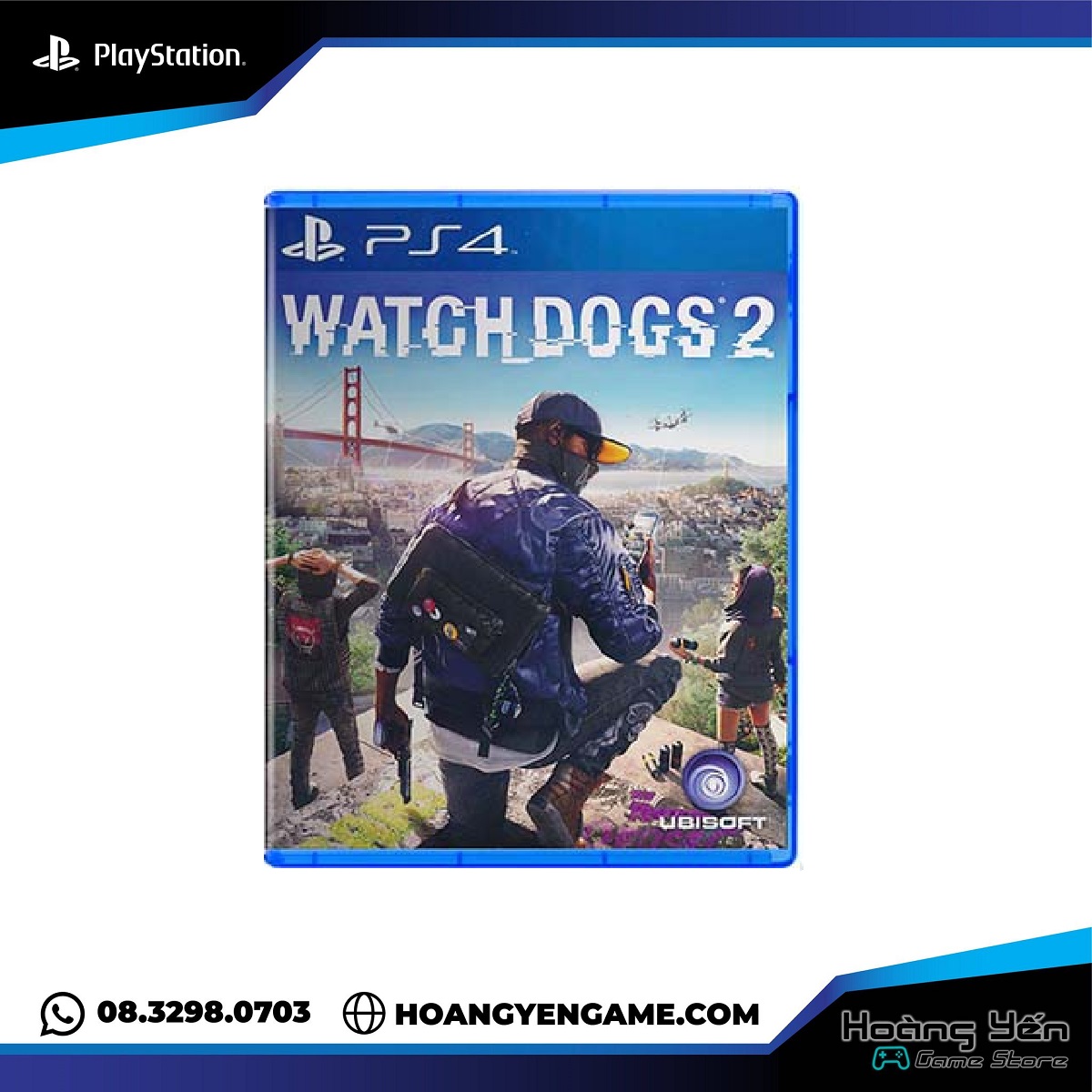 Hcm]Đĩa Game Watch Dogs 2 Ps4 | Lazada.Vn