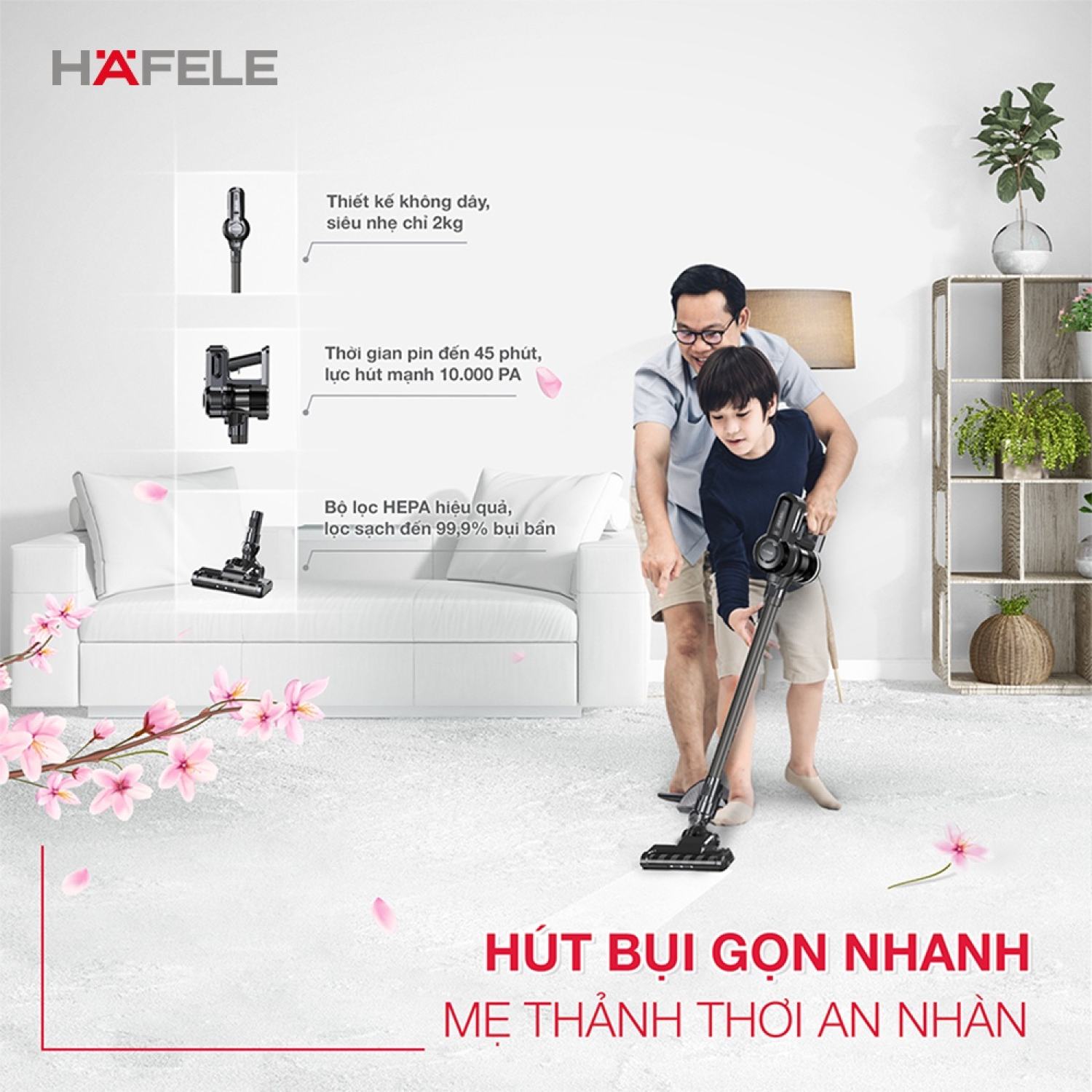 Máy Hút Bụi Cầm Tay HAFELE HSV-21G