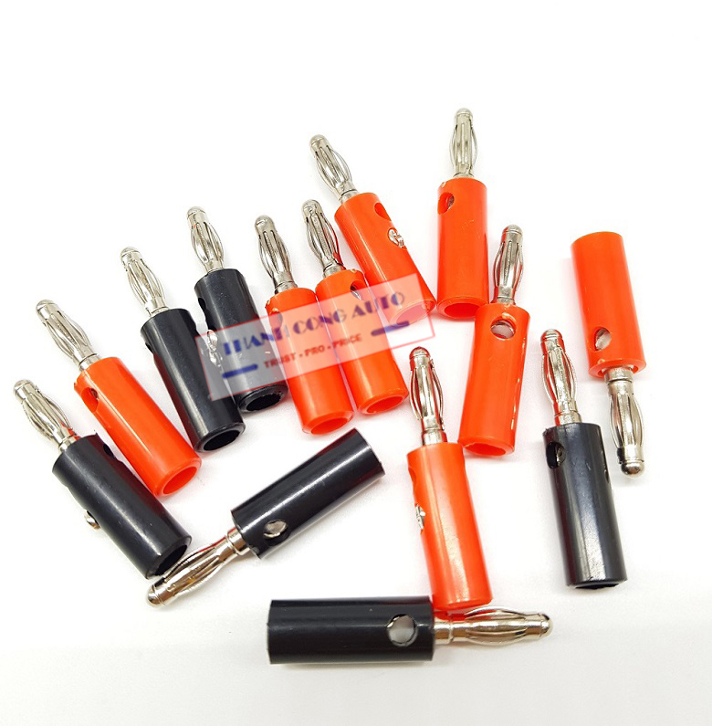 12 Jack Bắp Chuối 910MR 4mm Đực đỏ đen