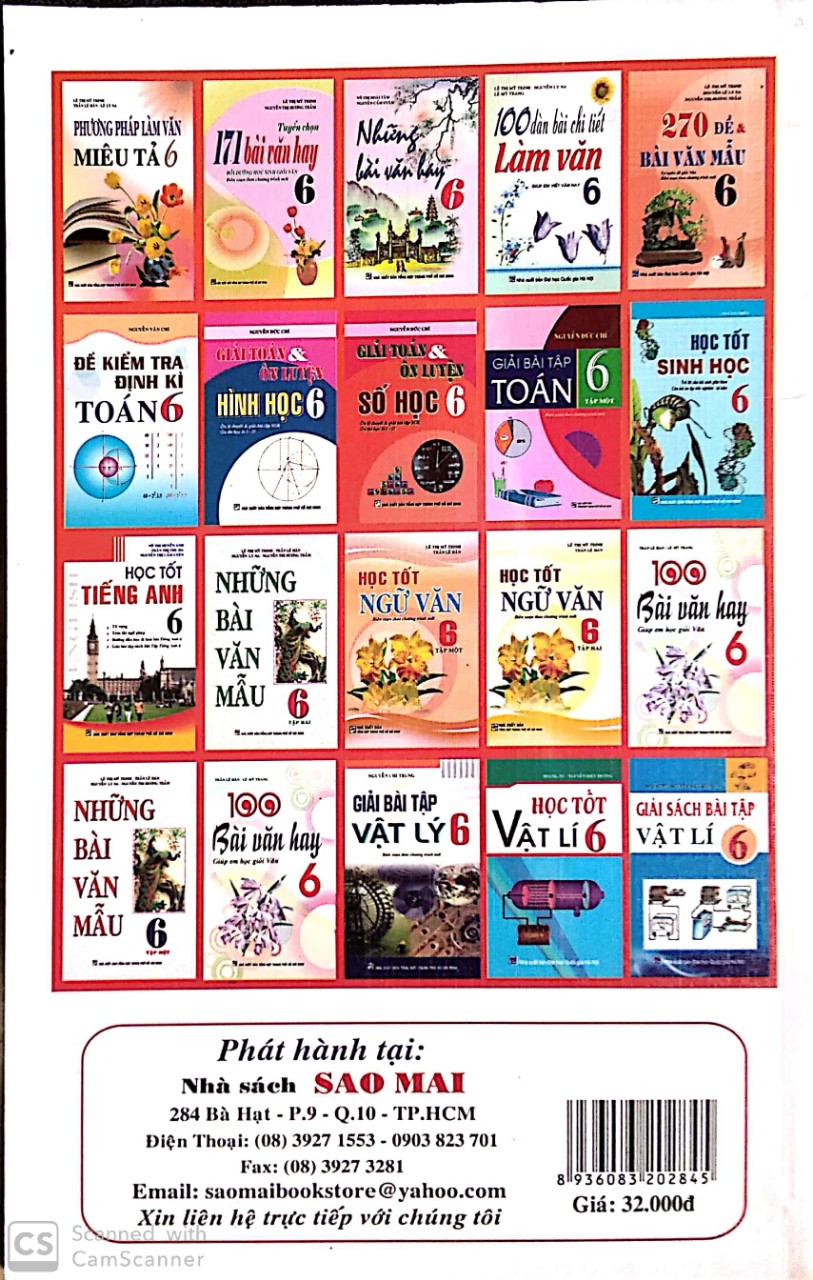 [HCM]Bài tập Tiếng anh 6 (không đáp án)