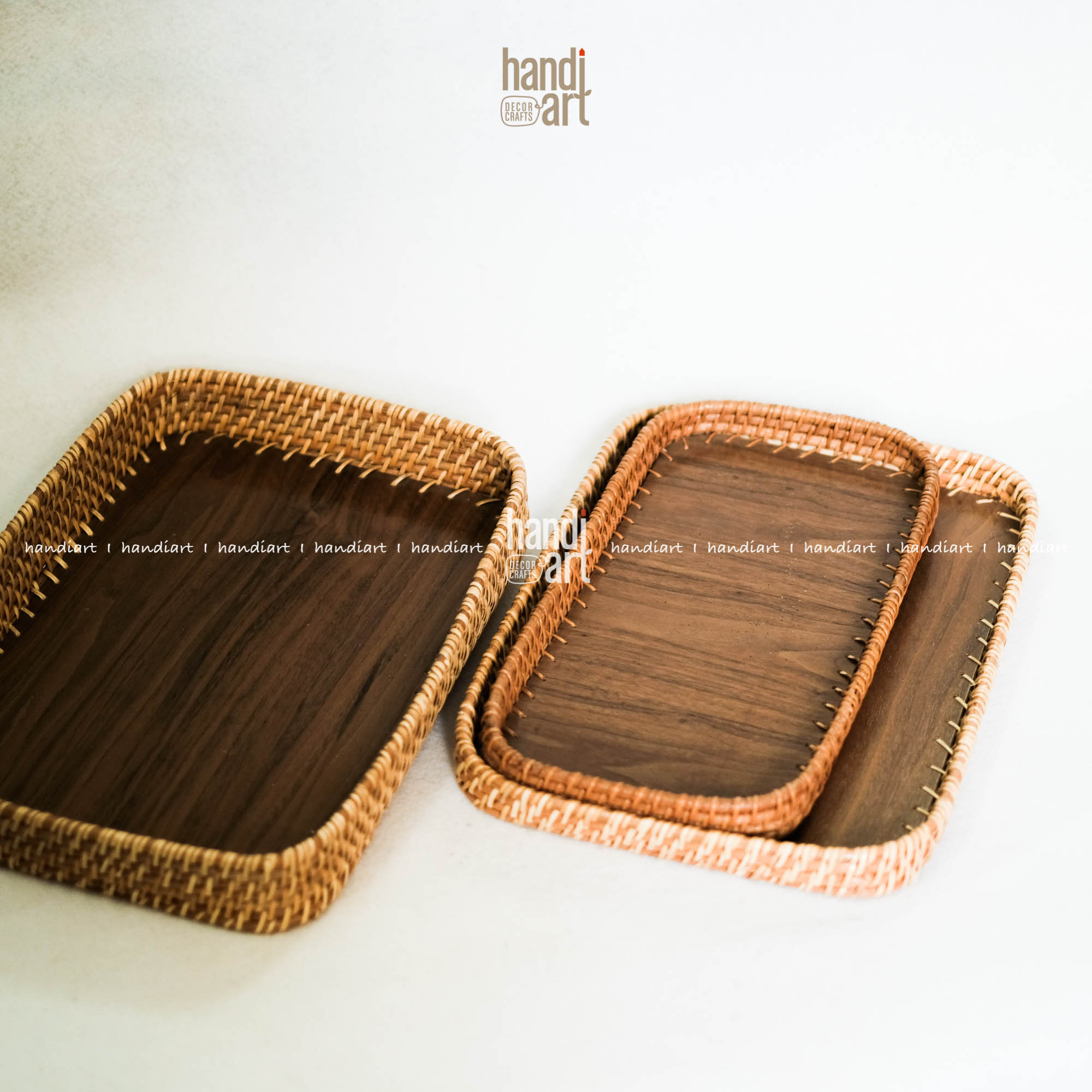 Khay mây hình chữ nhật, Khay đựng đồ ăn