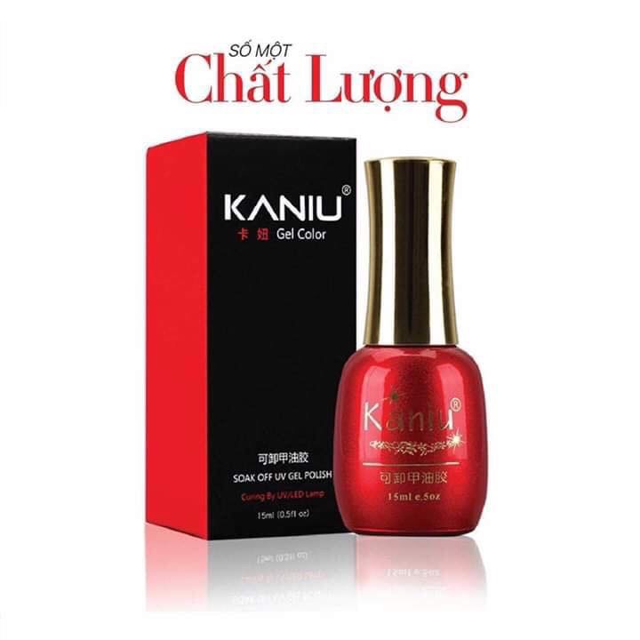 Sơn Gel Kaniu Set 06 chai 15ml