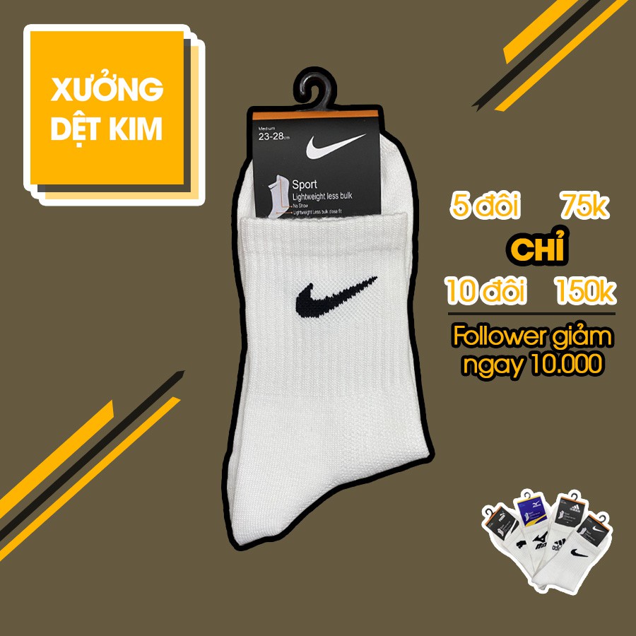 Tất Nike, Adidas, Puma, Miznuno, Jordan, Champion, Drew hàng , dệt kim, thời trang, nam nữ chuẩn chính hãng.