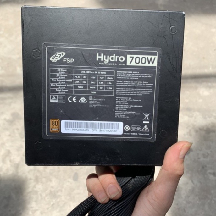 [MÃ GOOD1720 giảm 15k đơn tối thiểu 250k] Nguồn 700w; 600w; 500w 80Plus