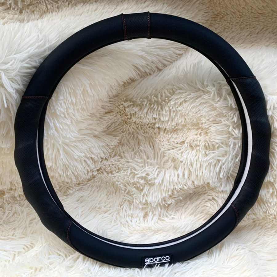 steering wheel car Chevrolet Spark, Colorado, traiblazer, Cruze, Captiva, aveo car accessories decoration Oto, steering wheel Sparco, wrap leather volang Italia, protect the steering wheel cover original the line Automotive 4,5,7 Seat size 38