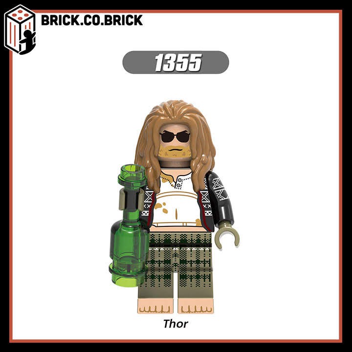 Siêu anh hùng Đồ chơi Lắp ráp Mô hình Super Hero Marvel Dc Comics Odin Frigga Thor Loki X0269