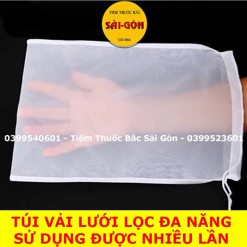 Túi Lọc Trà Bằng Vải Sử Dụng Được Nhiều Lần