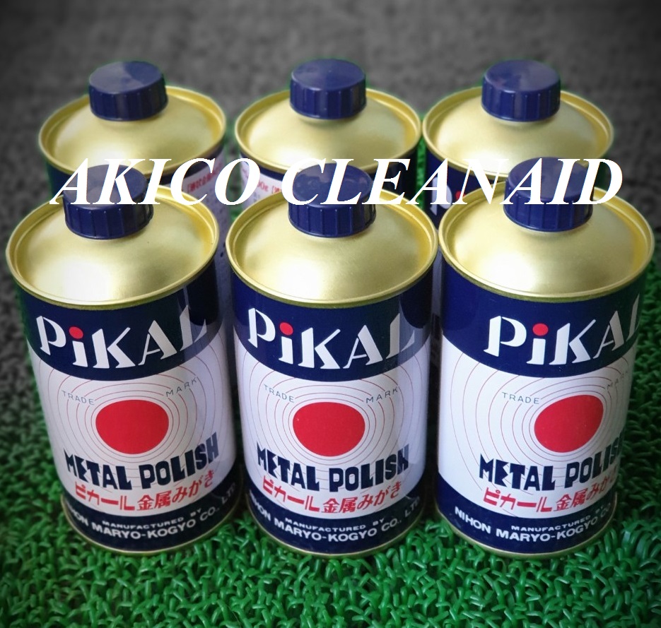 01 bình dầu đánh bóng kim loại pikal metal polish 300g-maryo kogyo japan-nhập khẩu chính hãng