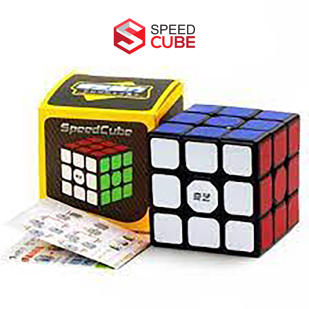 Rubik 3x3 Giá Rẻ QiYi Sail W Viền Đen/ Viền Trắng, Rubik Giá Rẻ QIYI - Shop Speed Cube