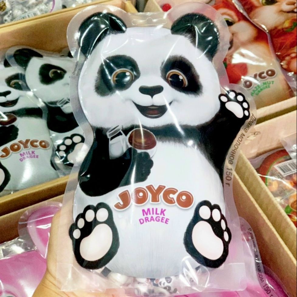 [Bịch 150gr] Kẹo Socola Gấu Panda Joyco Nga